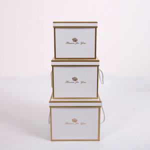 3391 Shihao Custom Logo Printing Flower <strong>Hat</strong> <strong>Box</strong> with Matt Lamination Embossing UV Coating Good Price - Product Image 4