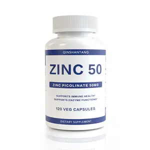 Private Label 120 capsule vitamina zinco 50mg antiossidante protezione vitamina zinco complesso integratori capsule