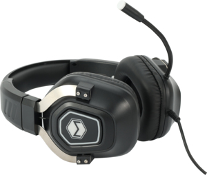 Tai nghe chơi game có dây RGB, chụp tai, tích hợp micro động, âm thanh vòm, độ trễ thấp, có thể uốn cong, pin dùng cho DJ, chất liệu kim loại & da - Product Image 6