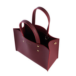 Sacs à main haut de gamme pour femmes, fabrication OEM, sacs à main de créateurs de mode, sacs à main de luxe en gros, sac fourre-tout en cuir marron pour femmes - Product Image 3