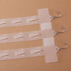 Exhibidores de Plástico Transparente Blanco Ecológicos Personalizados de Venta Directa de Fábrica, Fácil Instalación, para Uso en Supermercados - Product Image 2