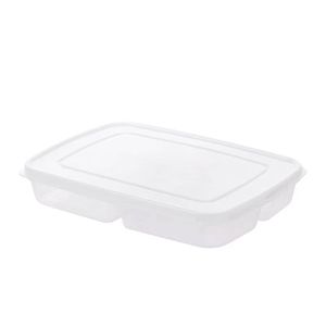 Stackable Rectangle Food <b>Container</b> M Size With Seal <b>Lid</b> For Fridge Freshness Preservation Bpa Free <b>Plastic</b> Storage Box - Product Image 5