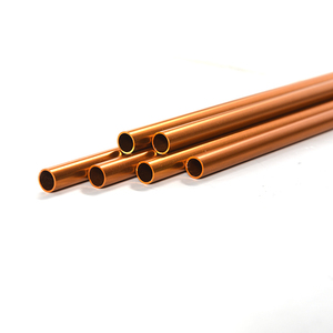 Tube en aluminium 7075 T6 T9 11 <span class=keywords><strong>x</strong></span> 0,5, surface anodisée noire - Product Image 2