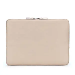 Groothandel Leuke Zwarte Beschermhoes Laptop Sleeve Bag Case Pluche Kussen Foam 13.3 13 Inch Laptop Sleeve