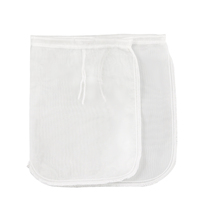 Sac filtrant pour lait végétal écologique en coton, fabriqué par un fabricant de sacs filtrants écologiques