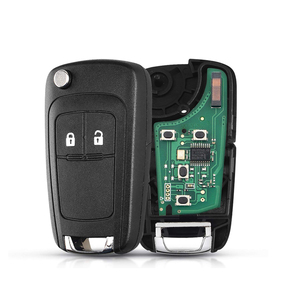 Llave Remota para Auto con Chip ID46 <span class=keywords><strong>de</strong></span> 433Mhz, Llave HU100 sin Cortar, para <span class=keywords><strong>Opel</strong></span> Vauxhall <span class=keywords><strong>Astra</strong></span> Insignia, Control Remoto Plegable <span class=keywords><strong>de</strong></span> 2 Botones con Batería Incluida - Product Image 3