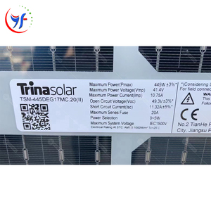 Tsm330Pe14A Trina แผงพลังงานแสงอาทิตย์ Duomax Twin Tsmdeg21C20 <span class=keywords><strong>Tallmax</strong></span> 72 Zellen Trinasolar 670W Biphase Vertex S 405 410Wc - Product Image 4