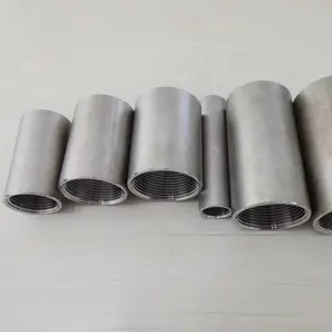 Forged Sch#40 Sch#80 Stainless Steel 304 316 Female Thread Customized Socket Full/half Coupling Pipe Nipple Coupling