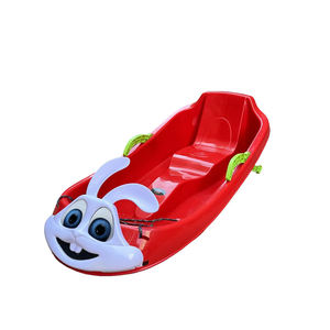 Luge à neige en plastique abordable et épaissie pour adultes et enfants, idéale pour le ski, le sable et l'herbe – Vente en gros - Product Image 4