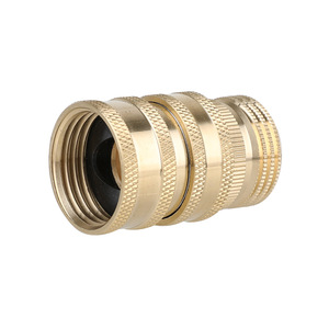 Connecteur d'arrosage en laiton pour jardin, fileté 3/4, 26 mm, pour tuyau d'irrigation - Product Image 2