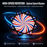 Foulard de fête de Noël Flow Star Spinning Cloth Basic Digital Print 24 pouces Glow Rave Raver Handkerchief Flyper Vente en gros