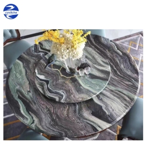 Encimeras de cuarzo con acabado de cuero, multicolor, explosión azul, fantasía oceánica, cuarzo azul fusión, <span class=keywords><strong>Wow</strong></span>, <span class=keywords><strong>extra</strong></span> verde claro - Product Image 3