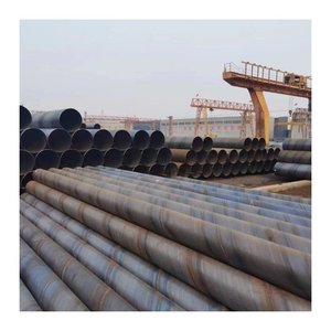 Tuyau en acier soudé en spirale de haute qualité tuyau de grand diamètre prix ms ssaw tuyau - Product Image 1