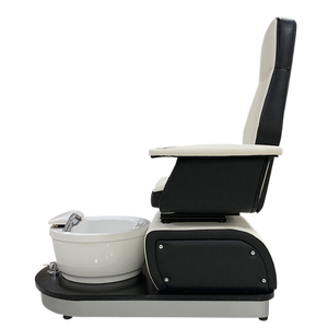 Chaise de pédicure la plus récente en promotion avec bain de pieds amovible, chaise de manucure et de massage rotative, bain de pieds en PRF - Product Image 3
