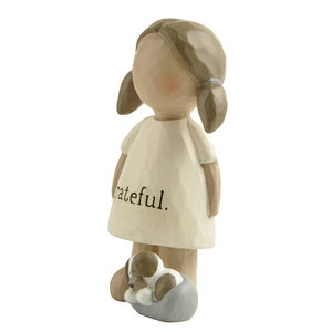 Mini estatueta de anjo de resina para meninas, atacado de 1.69'' - Product Image 2