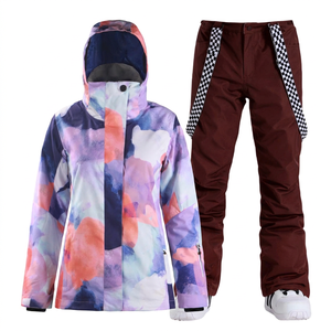 Pantalones de esquí y snowboard unisex personalizables de talla grande, impermeables, con cierre de cremallera, cintura elástica y resistentes al viento para invierno y actividades al aire libre. - Product Image 5