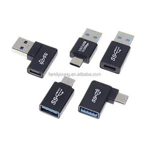USB 타입 C OTG 어댑터 USB3.0 타입 A ~ USB3.1 타입 C 컨버터 USB C 충전 데이터 전송 어댑터 휴대 전화 용