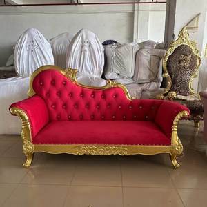 Canapé moderne personnalisé pour mariage, 3 places, chaise longue pour la mariée et le marié, canapé trône pour événement de mariage - Product Image 2