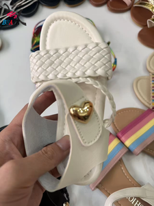 Cheap Children's Sandals <b>Summer</b> Fashion Breathable Slip <b>Slippers</b> Outdoor Beach Shoes Cotton Lining Mixed Design Wholesale - Product Image 4