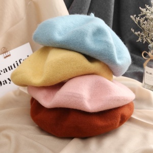 2022 fabricante de moda proveedor moda occidental elegante mujer escocés Floppy nigeriano sombreros gorra <span class=keywords><strong>boina</strong></span> para mujer señora - Product Image 2
