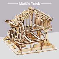 Robotime Rokr DIY Assembler Jouets Bois Artisanat LG502 Marble Run 3D Puzzles en Bois pour Dropshipping