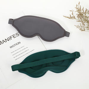 3D ağırlıklı uyku Eyemask saten güzellik yüz şekillendirici çocuklar seyahat göz uyku maskesi kirpik uzantıları için ipek kirpik uyku maskesi - Product Image 1