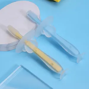 Sikat gigi anak portabel pembersih 360 derajat silikon bebas BPA sikat gigi anak