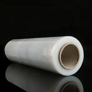 Envoltura elástica transparente de PE/LLDPE, con película elástica