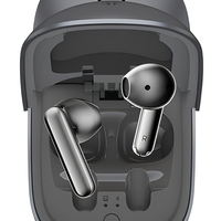 Souris sans fil 2-en-1 avec étui de charge intégré et écouteurs portables – Accessoire informatique