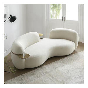 Ensemble de canapés de salon au design nordique élégant et simple, canapé nuage, canapé moderne - Product Image 2