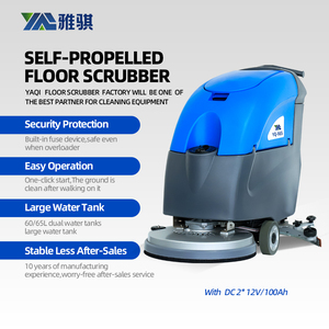YaQi-X65 Latest Floor <span class=keywords><strong>Cleaning</strong></span> <span class=keywords><strong>Machine</strong></span> Auto <span class=keywords><strong>Concrete</strong></span> Sweeper Comercial Floor Tile Scrubber - Product Image 5
