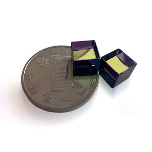 Venta al por mayor caliente 30mm reflector óptico cubo de vidrio x-cubo Prisma de vidrio coloreado - Product Image 6