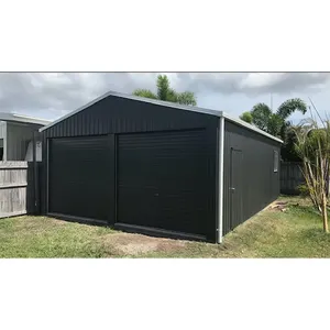 Most popular Storage shed prefabricated portable car shelter garage garage prefab metal car canopy garage