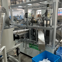 Machine d'assemblage automatique NBTY à commande PLC, avec couvercle en verre anti-poussière, moteur 5KW, taille personnalisée, en fer importé