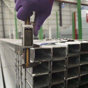 40x40mm 20x20 60x60 Tubes carrés en acier galvanisé et sections creuses pour tubes d'huile/forage avec services de soudage et de pliage - Product Image 2