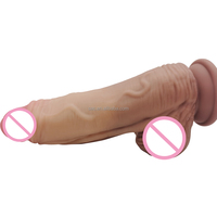 SacKnove - Dildo de Silicona Suave y Realista para Mujeres, Estimulación Vaginal, Gran Tamaño, Sensación Realista, para Masturbación Femenina