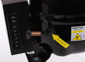 Hiệu quả cao R600a DC máy nén 12V 24V lạnh kín máy nén qdzy75g LBP cho tủ lạnh Tủ đông - Product Image 3