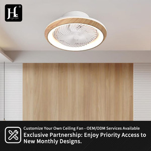 wood <b>Ceiling</b> Fans With Lights Remote Control <b>Modern</b> <b>LED</b> 3 Color Dimmable <b>Lighting</b> 6 Speeds All Copper Motor - Product Image 6