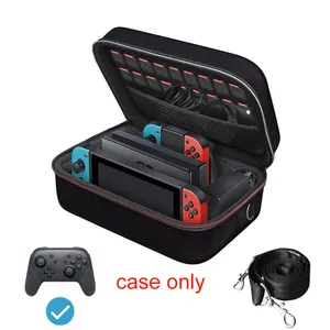 Pelindung Kustom EVA Tahan Air Portabel Pemutar Video Game Travel Switch Case Switch Game Case