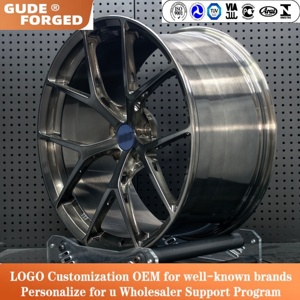 Rines Forjados Monobloque GUDE FIR <span class=keywords><strong>EVO</strong></span> OEM de Diseño Cóncavo Profundo, Personalizables de 15-26 Pulgadas, Aleación de Aluminio 5x114.3 5x120 para Corolla y Sonata - Product Image 4