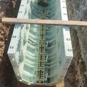 SONGMAO круглая колонна, пластиковая Изолированная бетонная форма, строительная опалубка