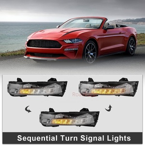 <span class=keywords><strong>Precio</strong></span> de fábrica COCHE LED DRL para Ford Mustang 2018 2019 2020 2021 <span class=keywords><strong>2022</strong></span> 2023 Luz de circulación diurna Luz antiniebla Señal de giro Luz diurna - Product Image 4