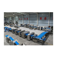 Ligne de production multifonction entièrement automatique pour les couches de pâte, coquille, pain danois, croissant