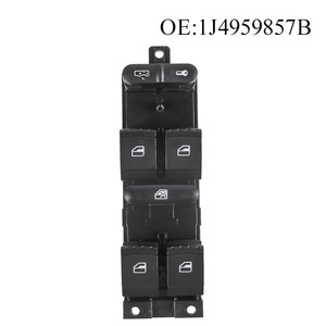 Interruptores de Ajuste del Elevalunas y Interruptores de Control para Volkswagen, Material ABS Nuevo, Modelo 1J4959857D y 1J4959857C, Compatibles - Product Image 2