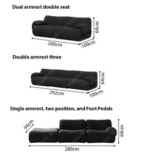 Union Win Tanzuo chaises modulaires sectionnelles en tissu lit scellé ensemble de mousse comprimée sous vide meubles <span class=keywords><strong>mouleur</strong></span> nuage canapé Compression - Product Image 5