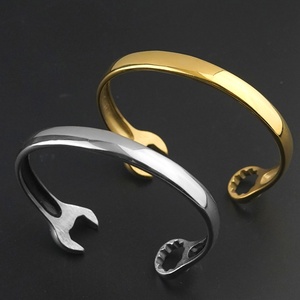 Joyería Personalizada, Nuevo Arribo, Pulseras de Acero Inoxidable Pulido, Brazaletes Hechos a Medida, Fabricante, Venta al Por Mayor - Product Image 3