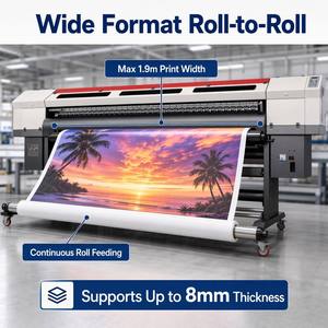 Impresora UV Automática Comercial de Rollo a Rollo, Máquina de Inyección de Tinta de Gran Formato para la Creación de Pancartas, Vinilos, Lonas, Adhesivos y Letreros - Product Image 1