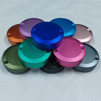 Boîte à snus en aluminium sur mesure en gros, conteneur à snus en métal CNC, étui de rangement pour sachets de nicotine