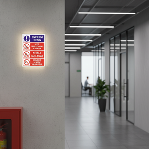 Power Outage LED Display Sign for Office Home Shops Car <b>Illuminated</b> <b>Illuminated</b> Office Signs for Wedding Decoration Advertising - Product Image 3