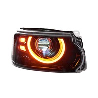 SJC Auto pour Land Rover Range Rover Sport phare LED 05-13 phare DRL clignotant haut faisceau Angel Eye projecteur lampe avant